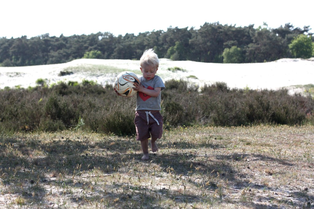 52-21 - a happy, dirty, playing child