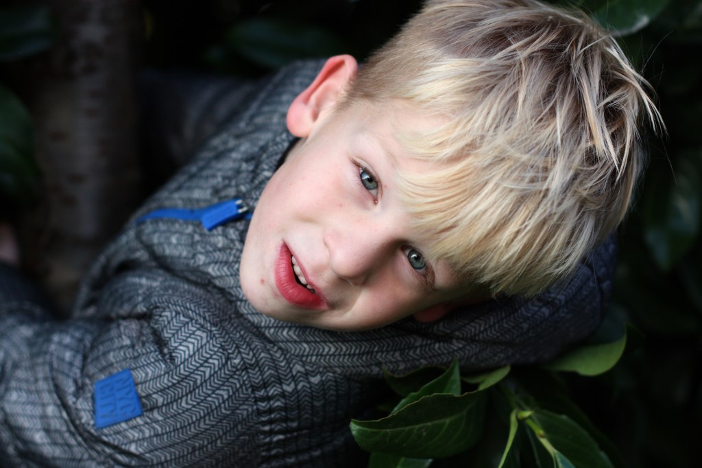 52-46 - still his happy place. Climbin trees